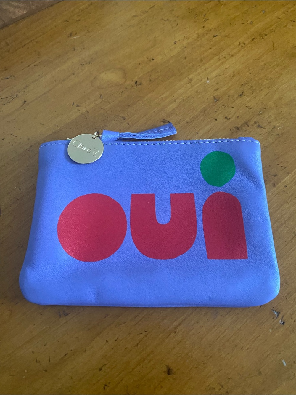 Clare V Violet Coin Clutch